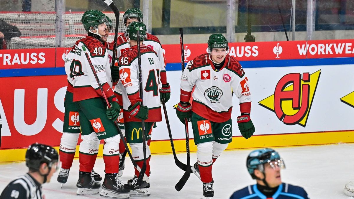 Frölunda jubelt in Ingolstadt