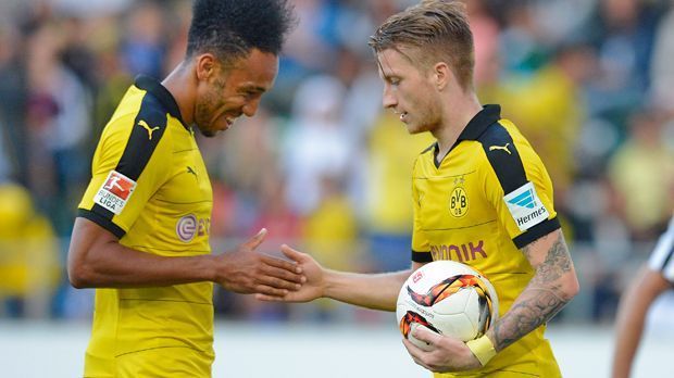 
                <strong>Pierre-Emerick Aubameyang und Marco Reus</strong><br>
                Doch damit ist er nicht allein. Auch seine Dortmund-Kollegen Pierre-Emerick Aubameyang und Marco Reus müssen auf die Königsklasse verzichten.
              