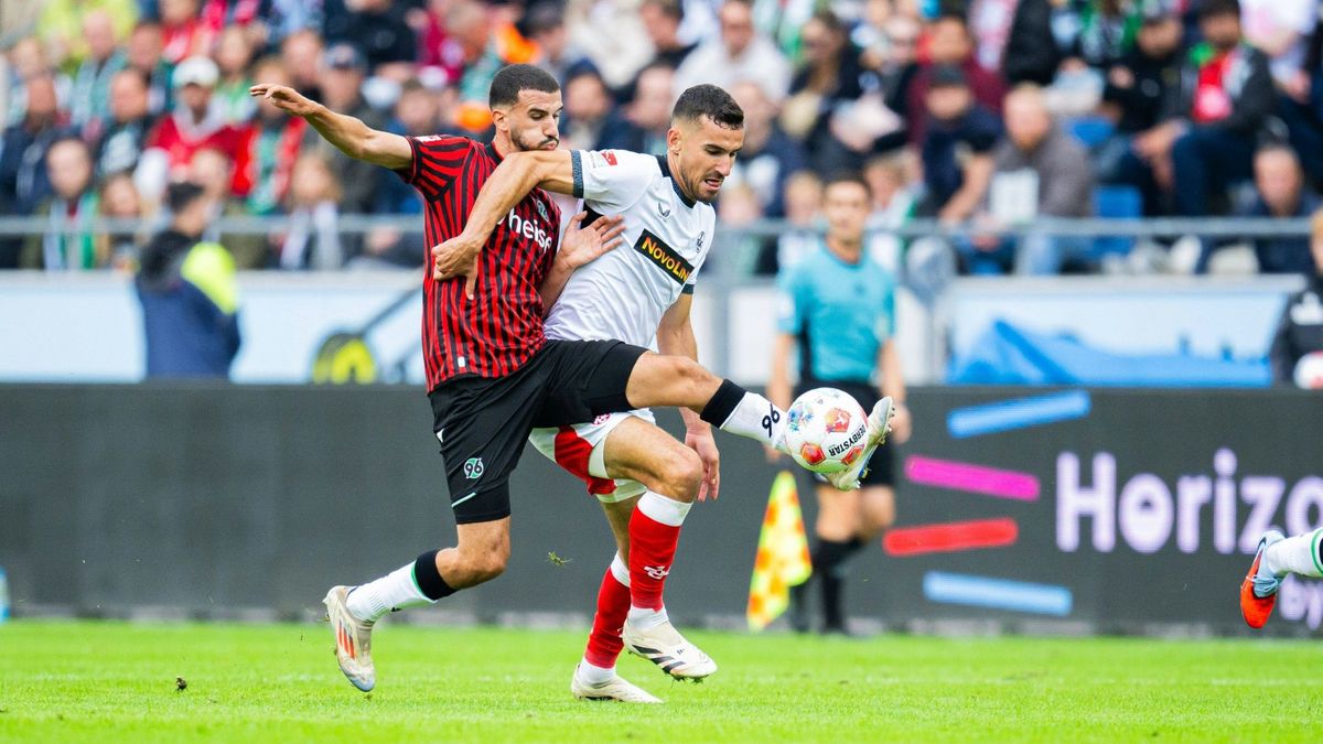 Umkämpftes Duell zwischen Hannover und Kaiserslautern
