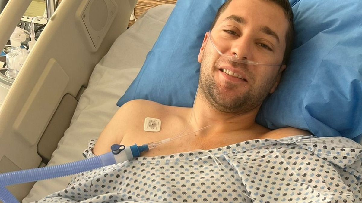 Robin Frijns im Krankenhaus in Mexiko-Stadt nach seinem Formel-E-Unfall