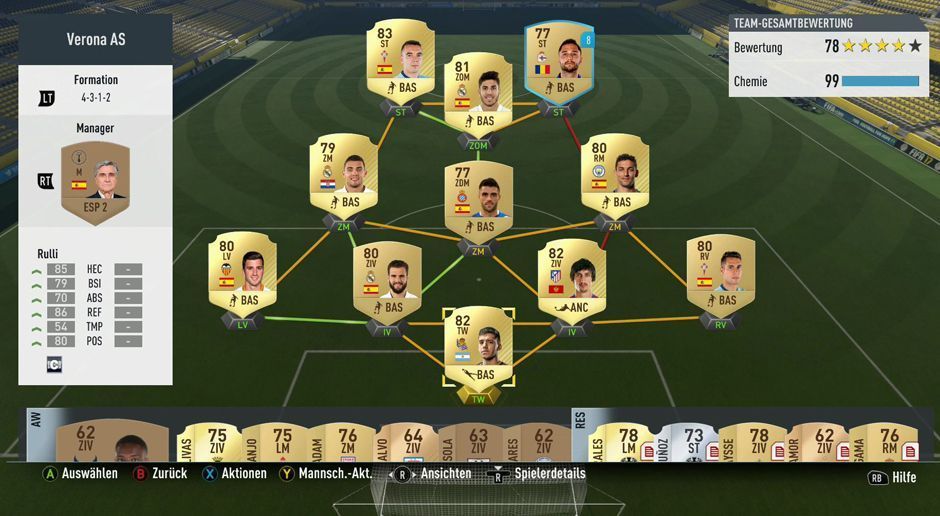 
                <strong>Team</strong><br>
                Alle wichtigen Teamentscheidungen in FUT werden nach eurem Ermessen getroffen. Welchen Trainer, Spieler oder welche Formation ihr nutzt, liegt ganz an euch. 
              