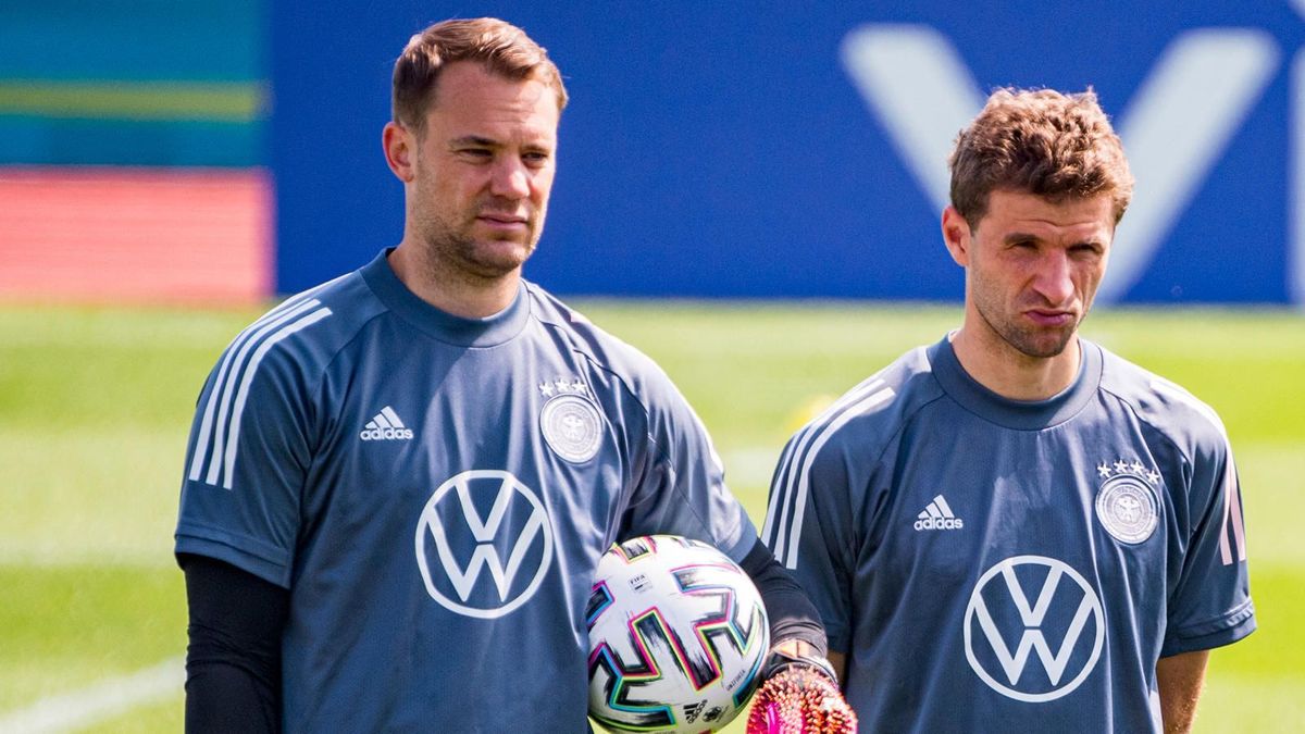 Manuel Neuer und Thomas Müller
