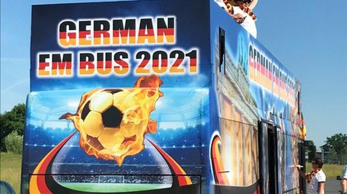 "German EM Bus 2021" stört deutsche Vorbereitung