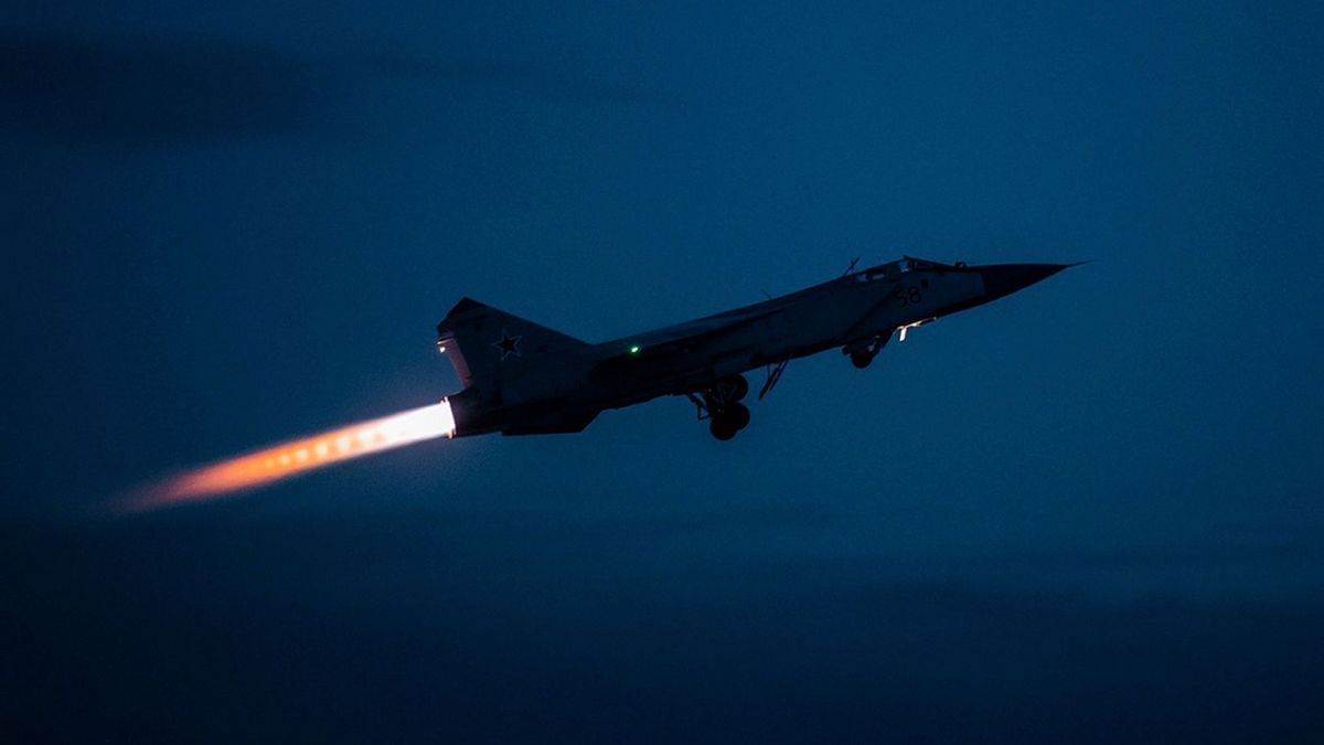 Russischer MiG-31-Kampfjet