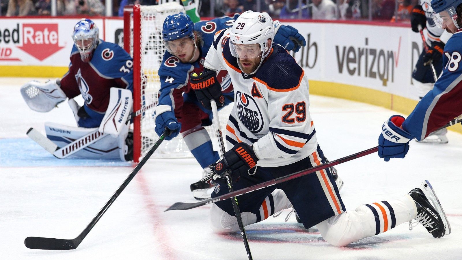 NHL: Oilers Unterliegen Avalanche - Draisaitl-Serie Futsch