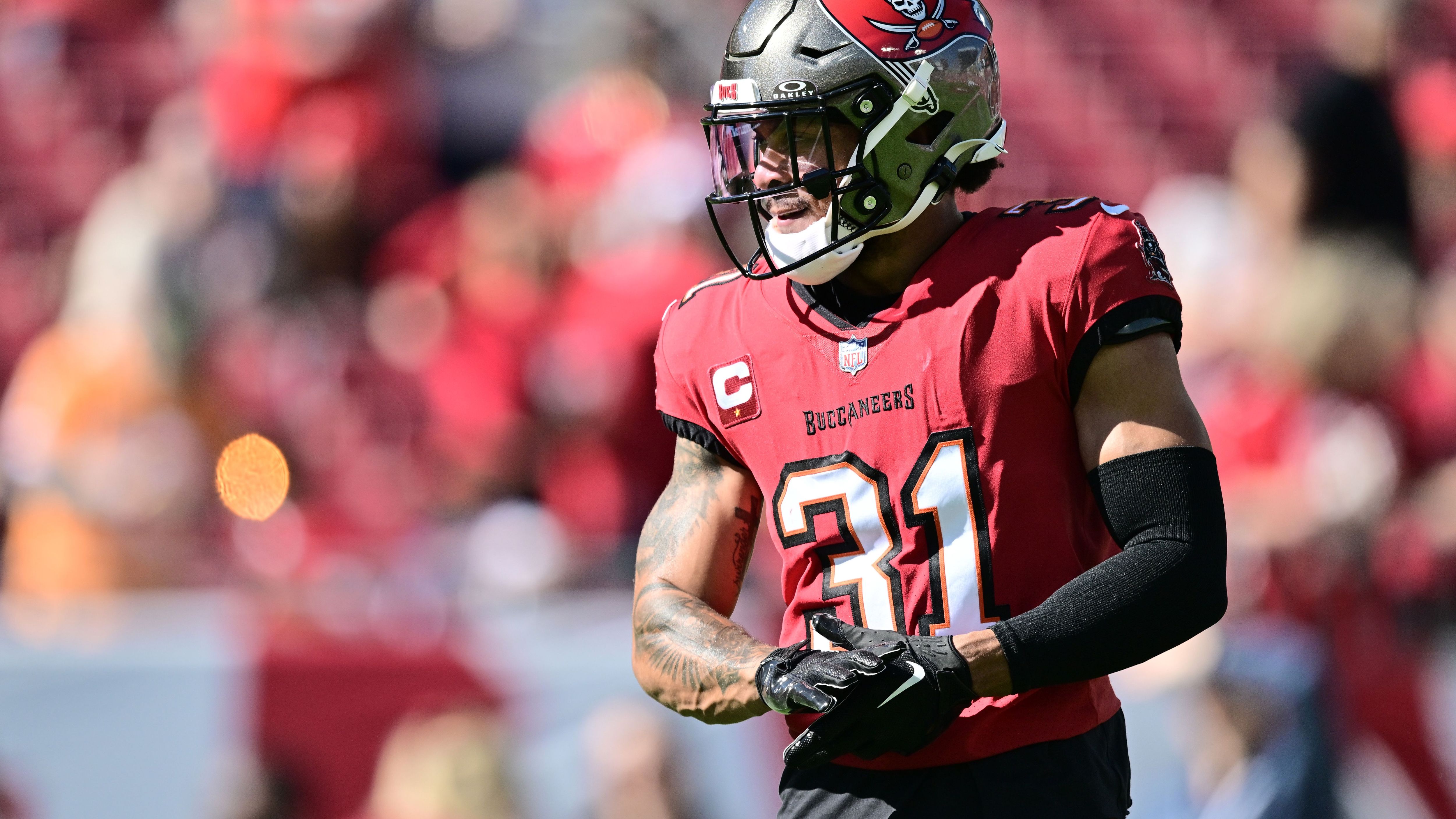 <strong>Safety: Antoine Winfield Jr. (Tampa Bay Buccaneers)</strong> <br>Deshalb stattete die Franchise aus Florida ihn im Mai mit einem Monster-Vertrag aus und machte Winfield Jr. zum bestbezahlten Defensive Back der NFL-Geschichte.