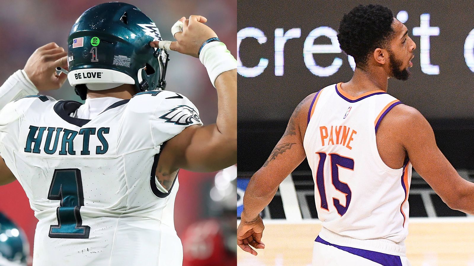 Cameron PAYNE (NBA)<br>Jalen HURTS (NFL)