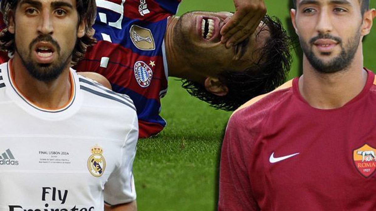 Javi Martinez, Khedira, Benatia 