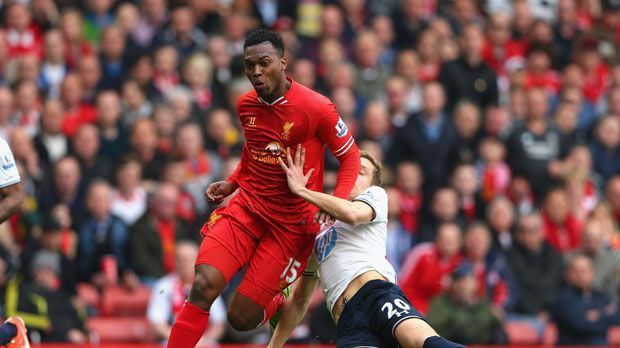 
                <strong>Daniel Sturridge (FC Liverpool)</strong><br>
                Daniel Sturridge gelang in dieser Saison der Durchbruch. Vergangenes Jahr wechselte er vom FC Chelsea zu Liverpool und gilt bei seinem neuen Club als unverzichtbar. Er erzielte 20 Tore - nur sein Sturmpartner Suarez erzielte mehr Treffer.
              