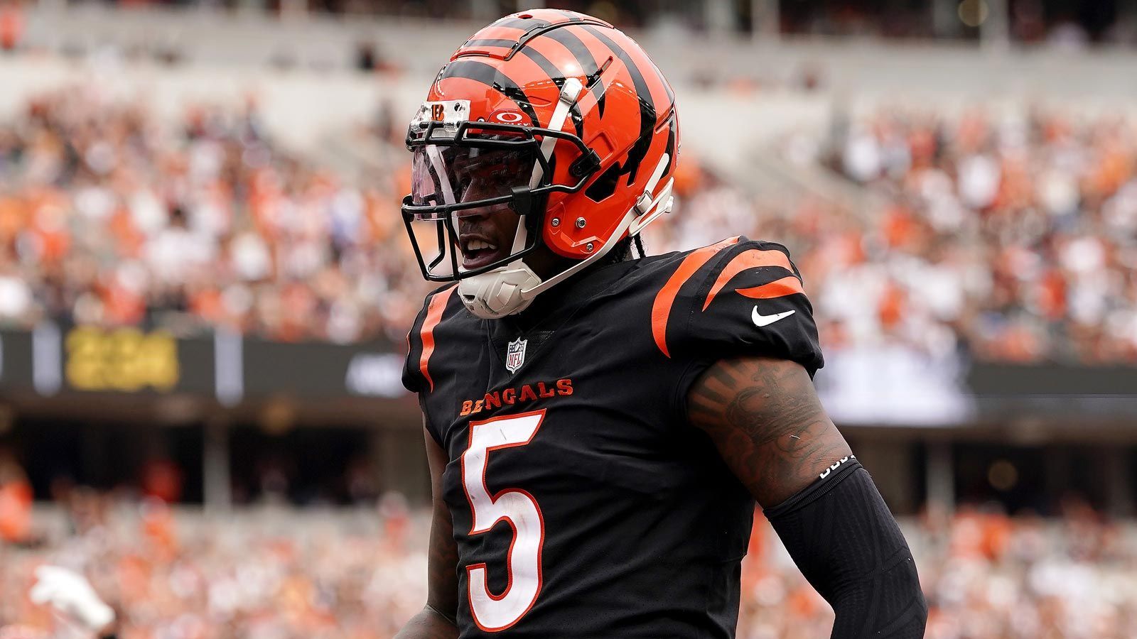 <strong>Am meisten unterschätzt: Tee Higgins<br></strong>Der Wide Receiver der Cincinnati Bengals wurde hierbei am häufigsten genannt. Dahinter kommen Receiver Austin Ekeler (Chargers) sowie die beiden Tight Ends George Kittle (San Francisco 49ers) und Mark Andrews (Ravens).