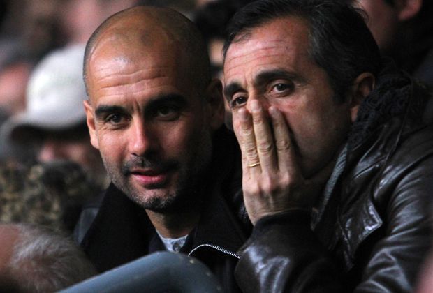 
                <strong>Pep Guardiola zu Gast beim Barcelona-Spiel</strong><br>
                Auch wenn Barcelona in der Königsklasse einer von Bayerns stärksten Konkurrenten ist, hat der Spanier anscheinend das Tor bejubelt. Es blieb bei einem Tor, doch Guardiola bekam noch mehr zu sehen. 
              