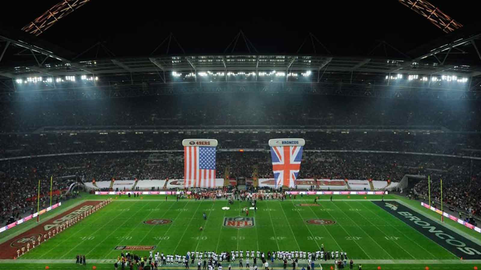 <strong>2010 in London: San Francisco 49ers vs. Denver Broncos</strong><br>
                Beim ersten London-Spiel der Denver Broncos erzielte Rookie-Quarterback Tim Tebow den zweiten Touchdown seiner NFL-Karriere. Am Ende reichte es trotzdem nicht. Die 49ers gewannen mit 24:16.
