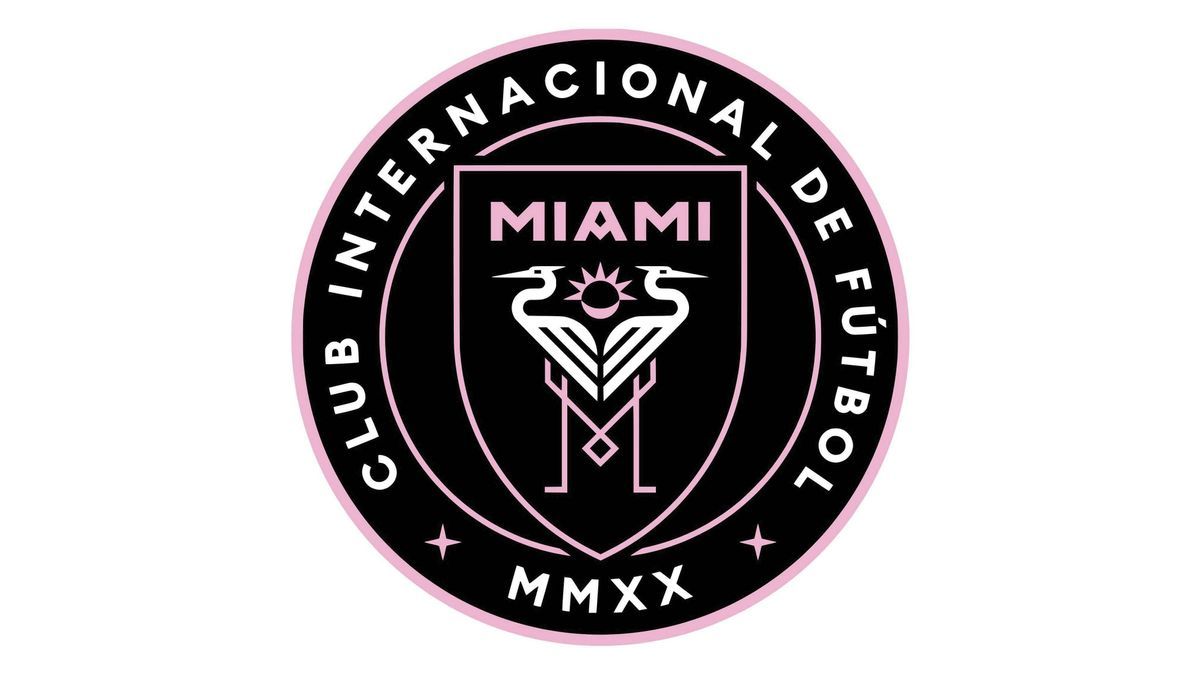 Inter Miami Logo, Fußball, Logo Inter Miami logo, Soccer, Logo Copyright: imageBROKER LogoxFactory iblmwf12241308.jpg Bitte beachten Sie die gesetzlichen Bestimmungen des deutschen Urheberrechtes h...