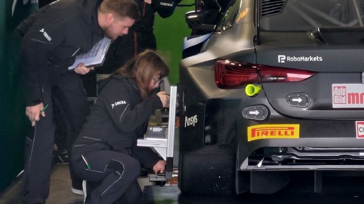 Routineabnahme in der Dekra-Box: Wird beim DTM-Finale mehr Aufwand betrieben?