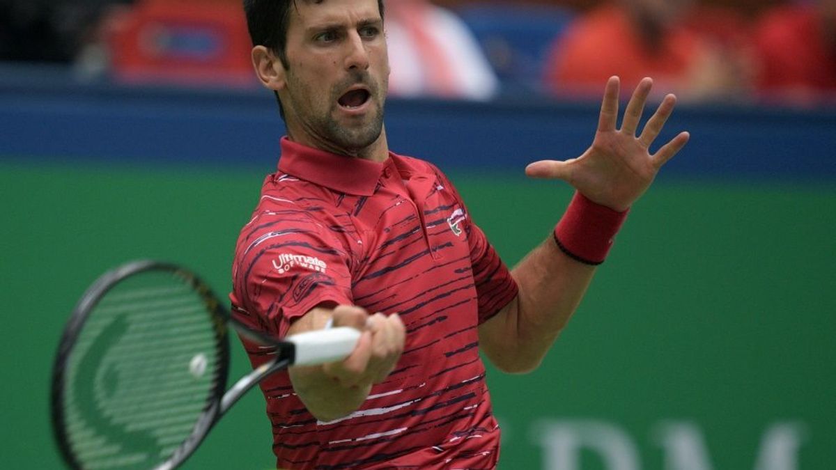 Djokovic musste eine starke Serie beenden