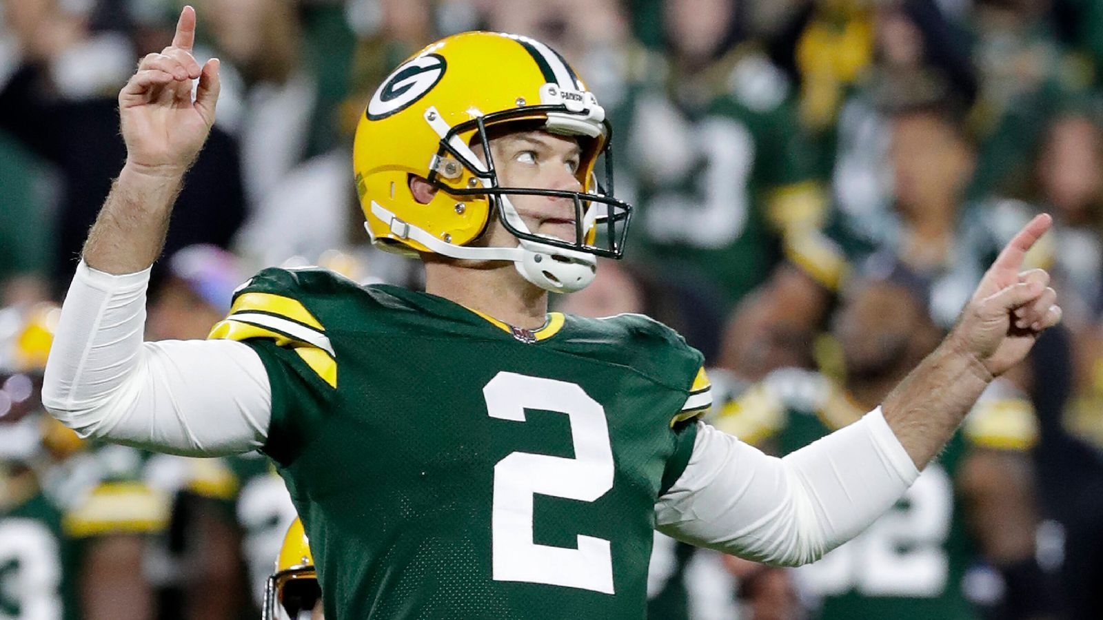 
                <strong>Green Bay Packers</strong><br>
                &#x2022; Mason Crosby<br>&#x2022; Kicker<br>&#x2022; Spiele: <strong></strong><br>
              