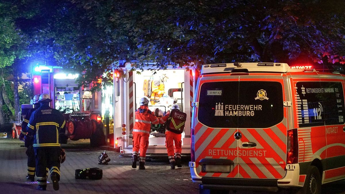 Drei Tote nach Klinik-Brand in Hamburg