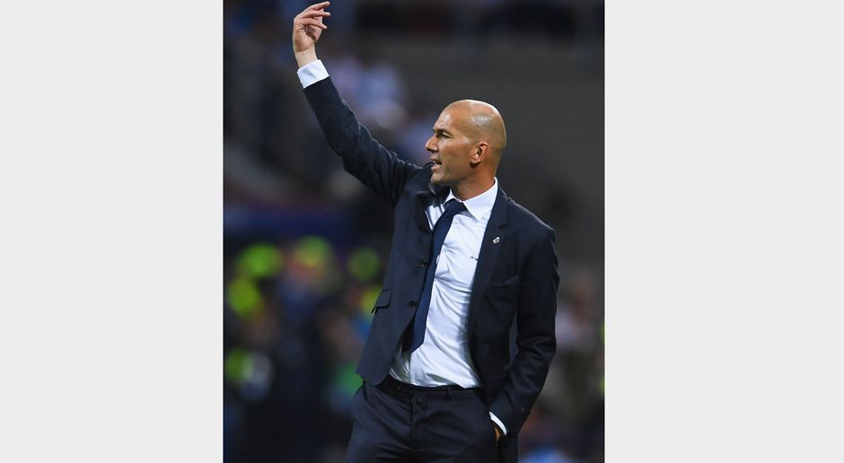 
                <strong>Zinedine Zidane beim Champions-League-Finale</strong><br>
                Nein, er ist nicht eingeschlafen. Zwischendurch regt er sich auch mal. Aber ein Simeone ist Zidane noch lange nicht.
              