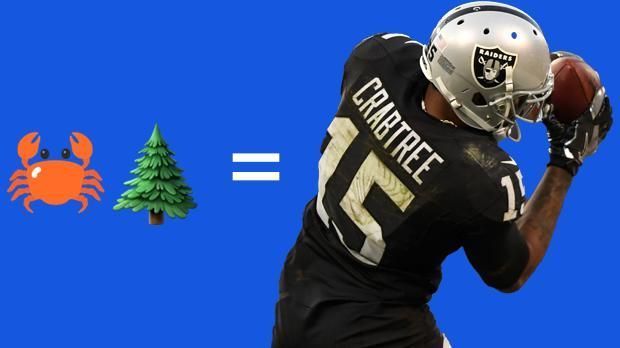 
                <strong>7. = Michael Crabtree</strong><br>
                Crabtree = Krabbenbaum.
              