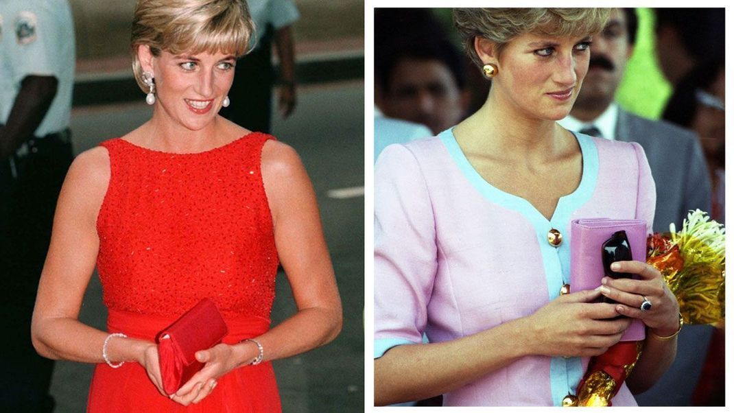 Nicht ohne meine Clutch – ob privat oder zu öffentlichen Abendveranstaltungen, Lady Diana liebte die Taschenart: Die Clutch!