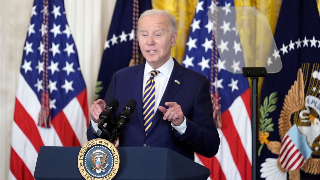 US-Präsident Biden wird trotz der Vorwürfe, 2017 geheime Unterlagen veruntreut zu haben, nicht angeklagt.