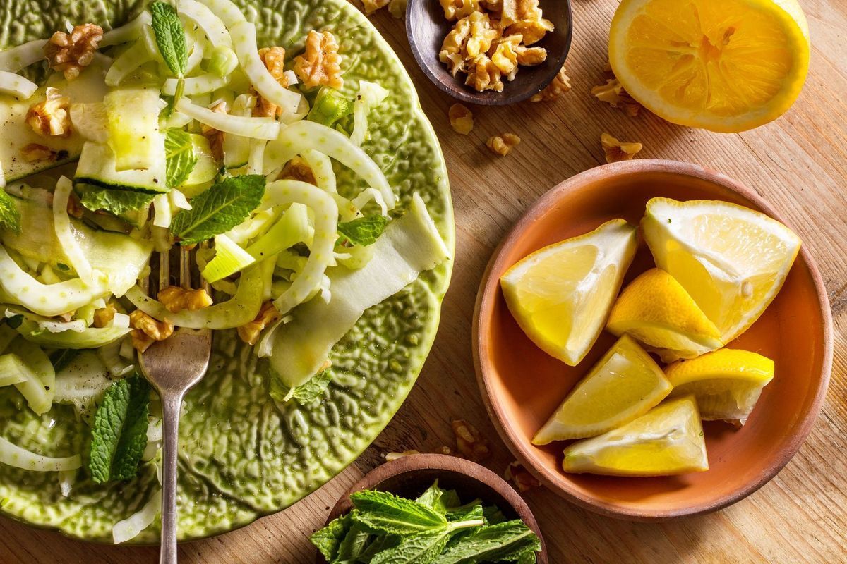 Fenchel-Walnuss-Salat à la Frank Rosin