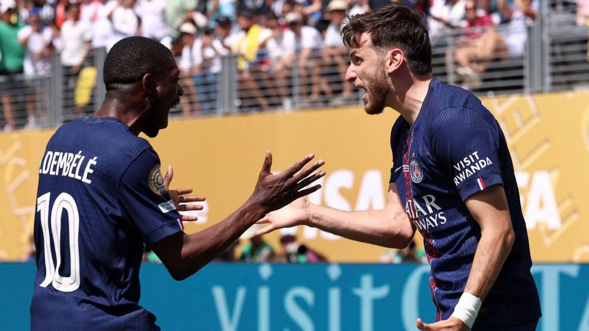 July 9, 2025, East Rutherford, New Jersey, USA: Paris Saint-Germain eliminated Real Madrid from the FIFA Club World Cup on Wednesday with a dominating 4-0 win. The semifinal match was played in fro...
