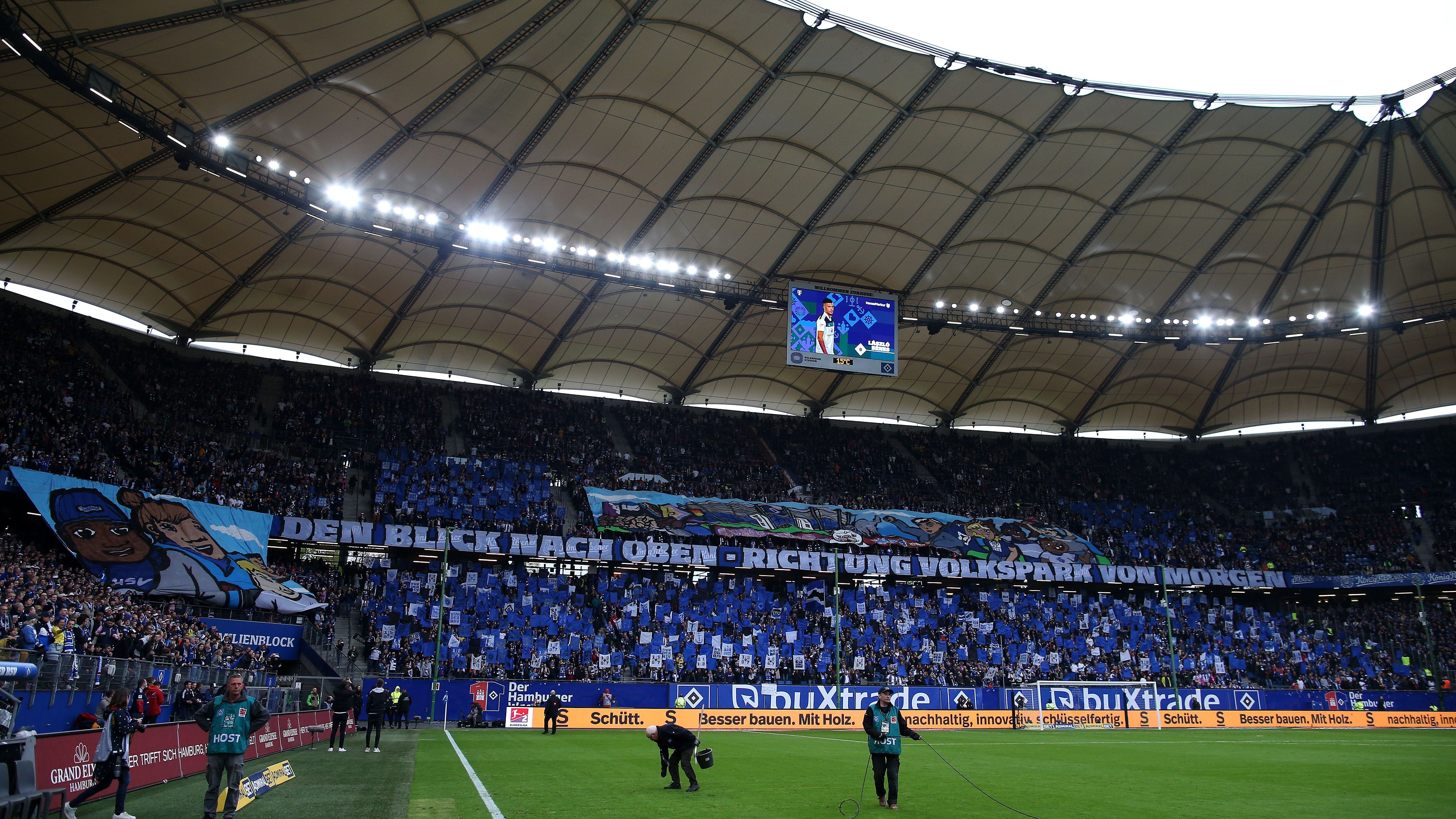 <strong>18. Platz: Volksparkstadion (Ø 56.323 Zuschauer)<br></strong>Stadt: Hamburg (Deutschland)<br>Klub: Hamburger SV