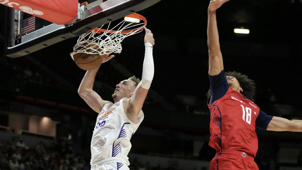 Wood (l.) jüngst für die Suns in der Summer League
