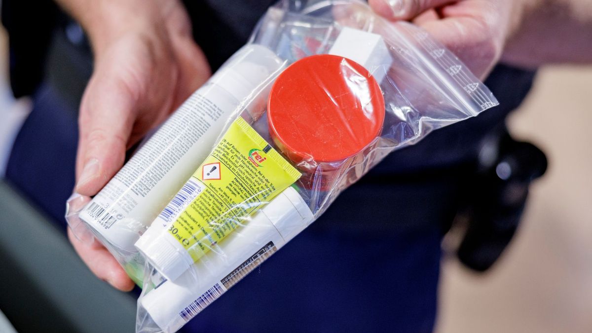 Tipps für Passagiere: Lieber keine Spritzpistole ins Handgepäck
