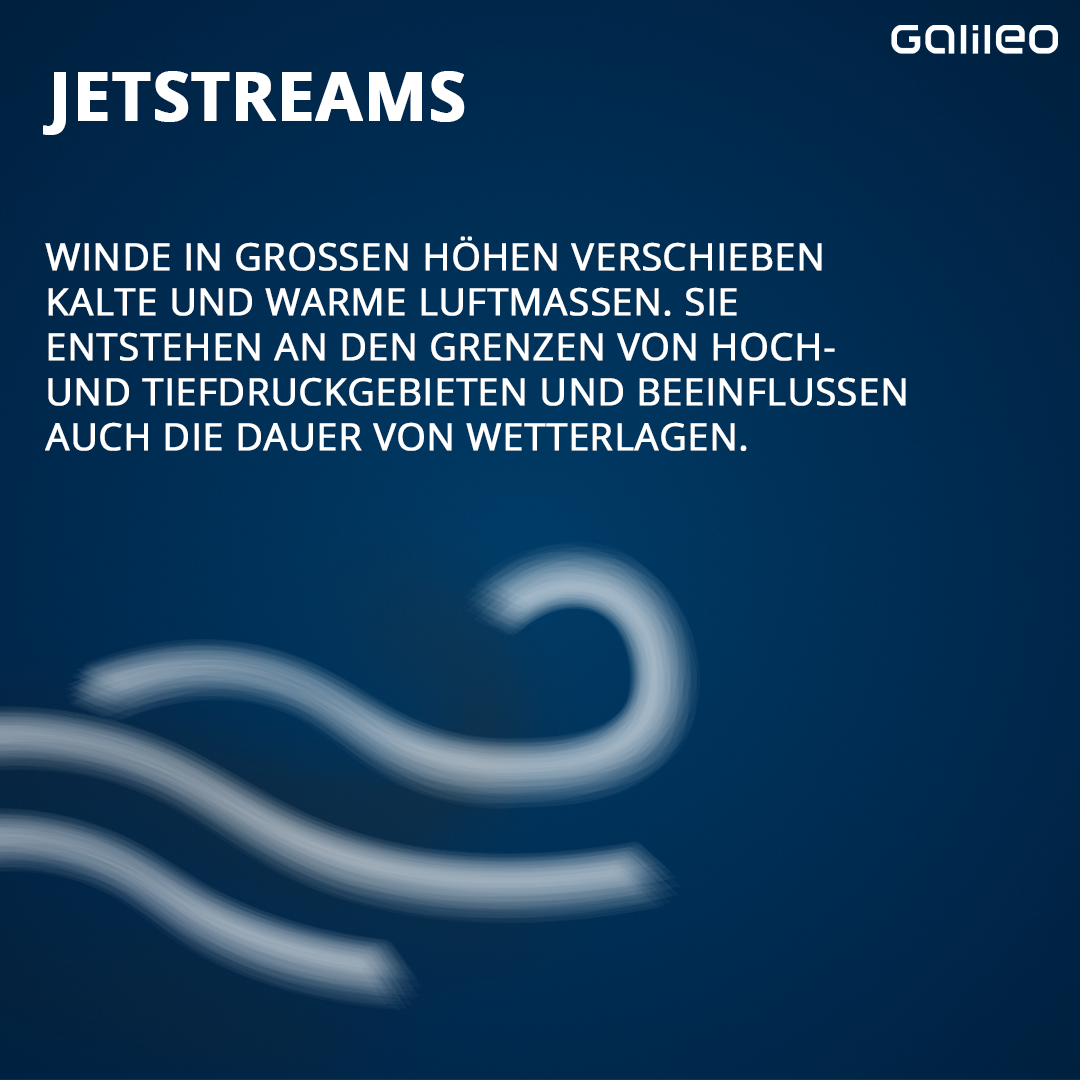 Einflussfaktoren auf das Wetter in Deutschland - der Jetstream