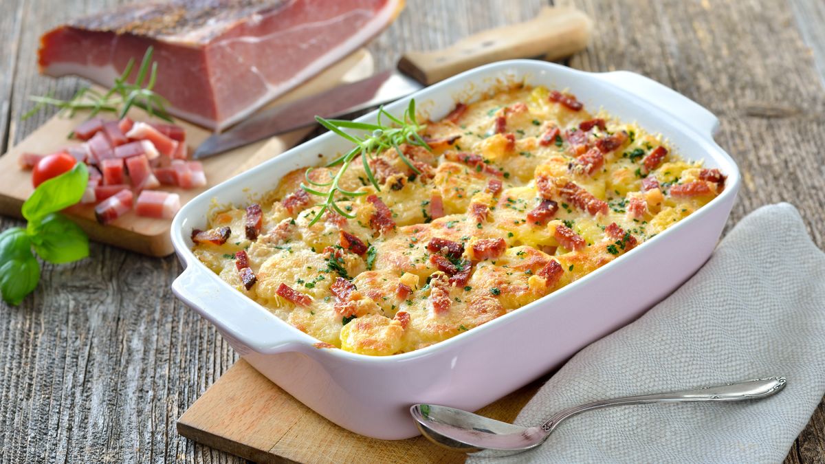 Kartoffelgratin mit Parmaschinken - Teaser