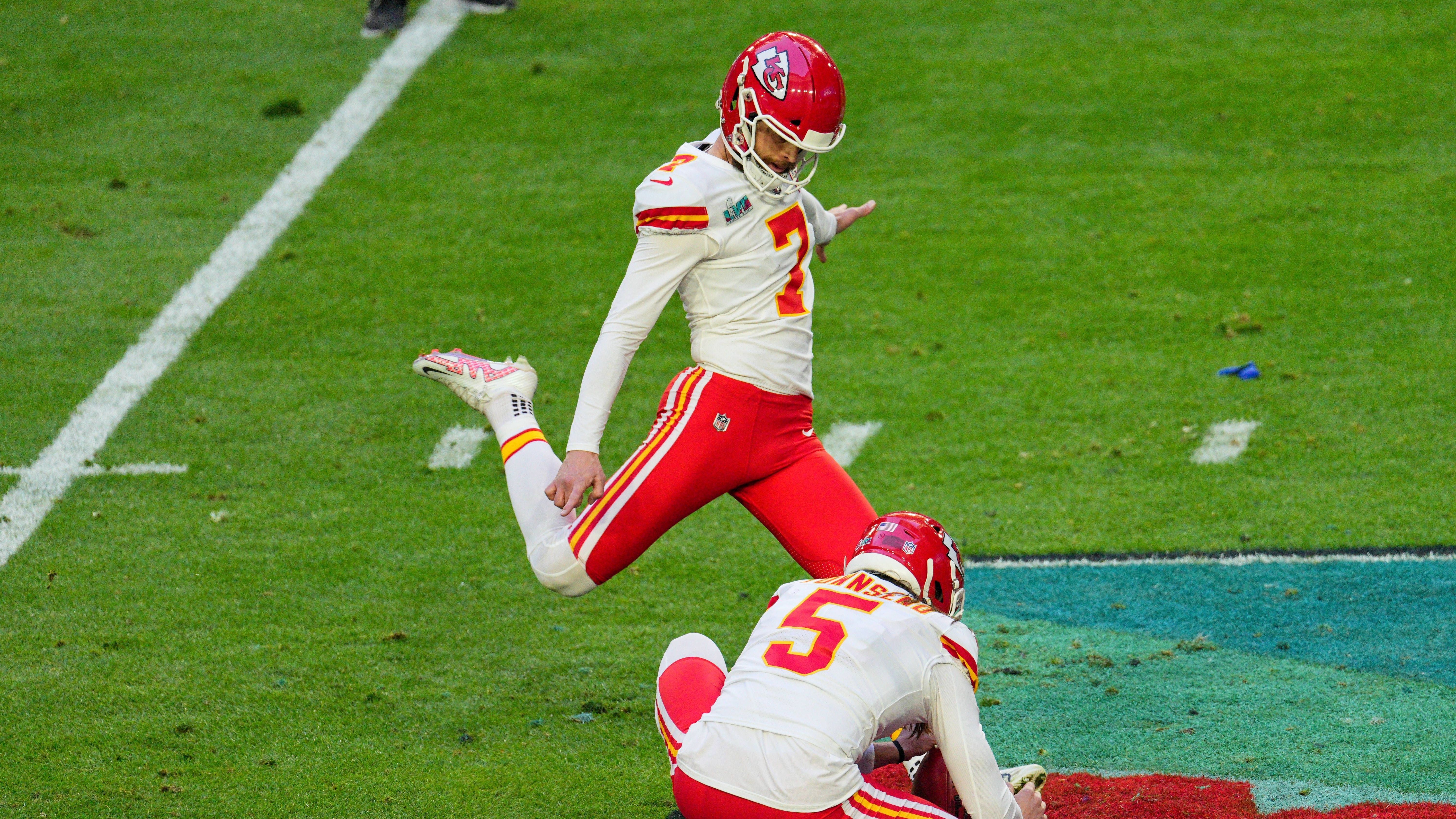 <strong>Kansas City Chiefs</strong><br>Starter: Harrison Butker