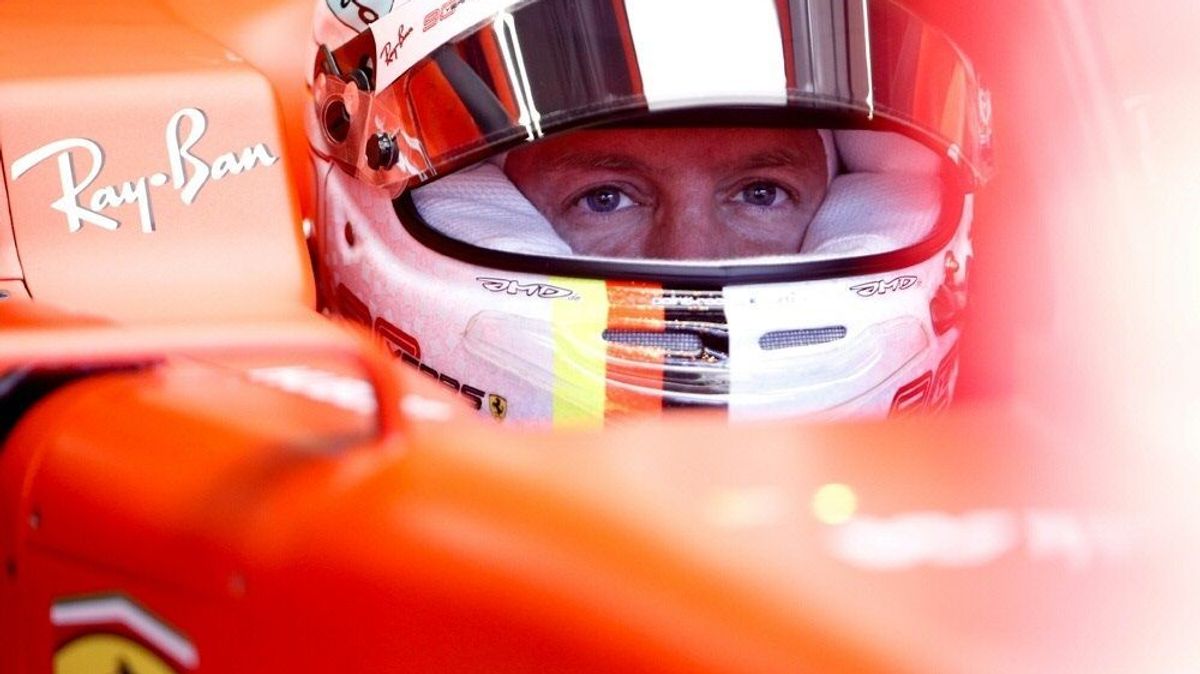 Sebastian Vettel sieht sich nicht in der Favoritentrolle