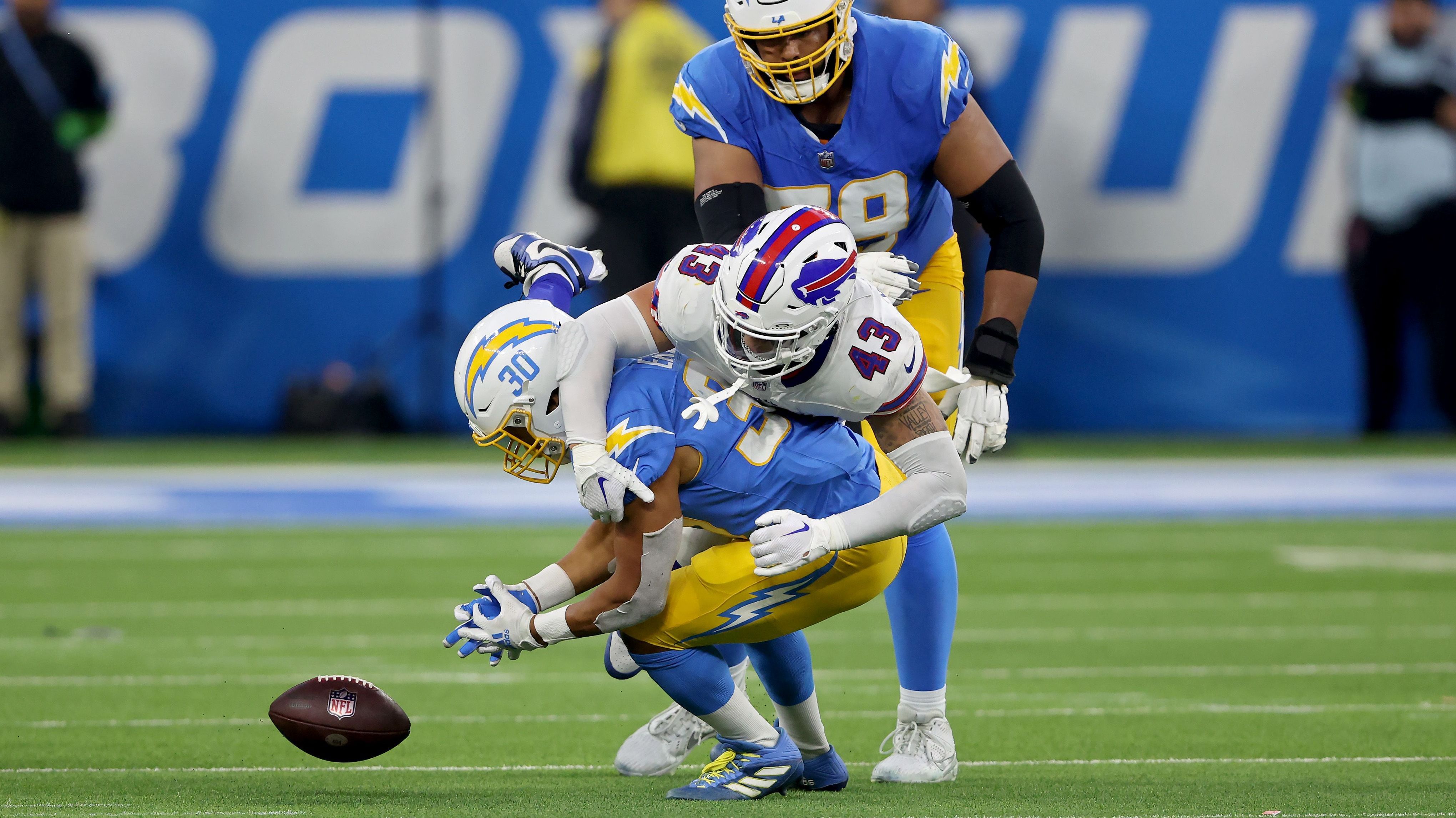 <strong>Platz 16 (geteilt): Los Angeles Chargers</strong><br>Turnover-Bilanz: 0<br>Record: 5-12