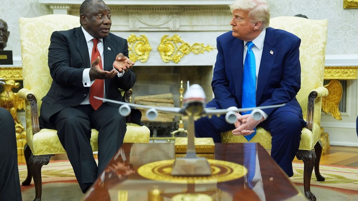 Südafrikas Präsident Ramaphosa in Washington