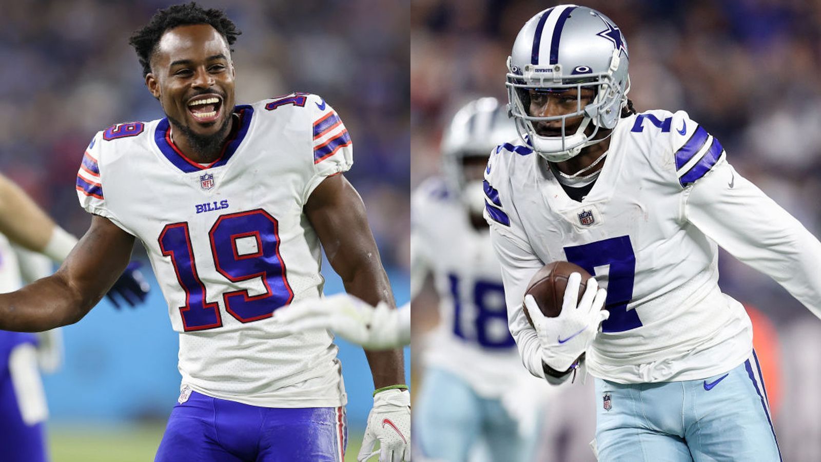 
                <strong>Gewinner: Die Diggs-Brüder</strong><br>
                Trevon Diggs, der Cornerback der Dallas Cowboys, und Stefon Diggs, der Wide Receiver der Buffalo Bills, haben am gleichen Spieltag gepunktet. Trevon Diggs fing im Spiel gegen die New England Patriots eine Pick Six. Stefon Diggs verbuchte gegen die Buffalo Bills einen gefangenen Touchdown-Pass. Dass zwei Brüder am selben Spieltag scoren, gelang zuletzt im Jahre 2009 Vernon and Vontae Davis.
              