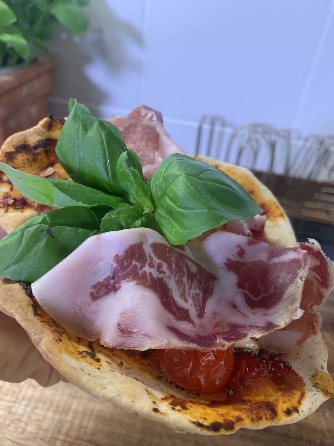 Airfryer-Rezept: Pizza