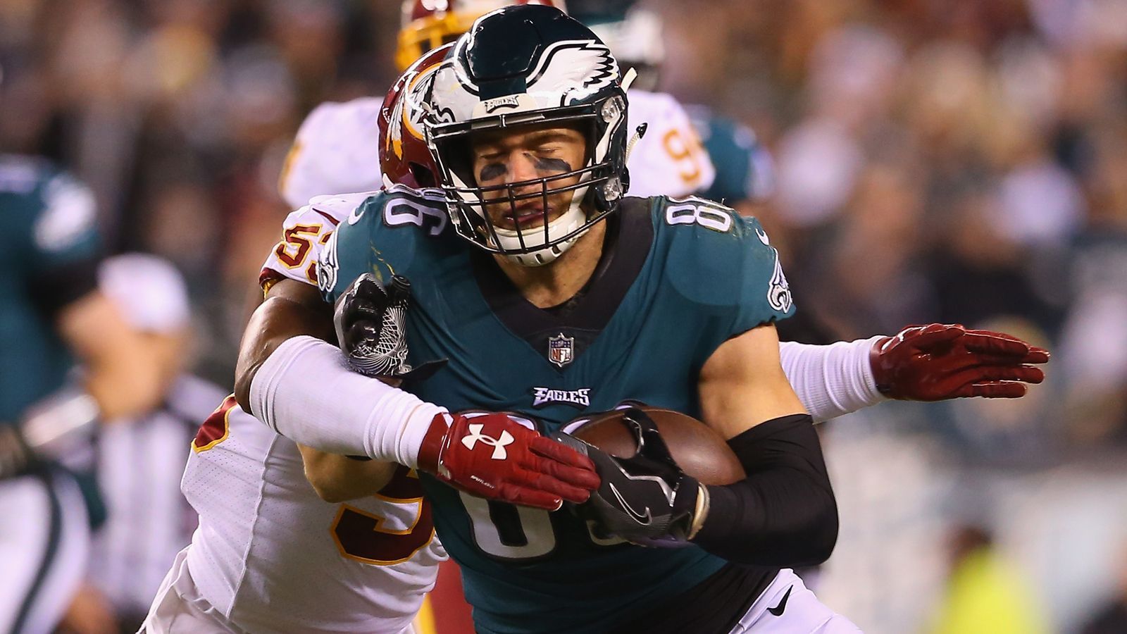 
                <strong>Zach Ertz (Philadelphia Eagles)</strong><br>
                Madden-Rating: 93
              