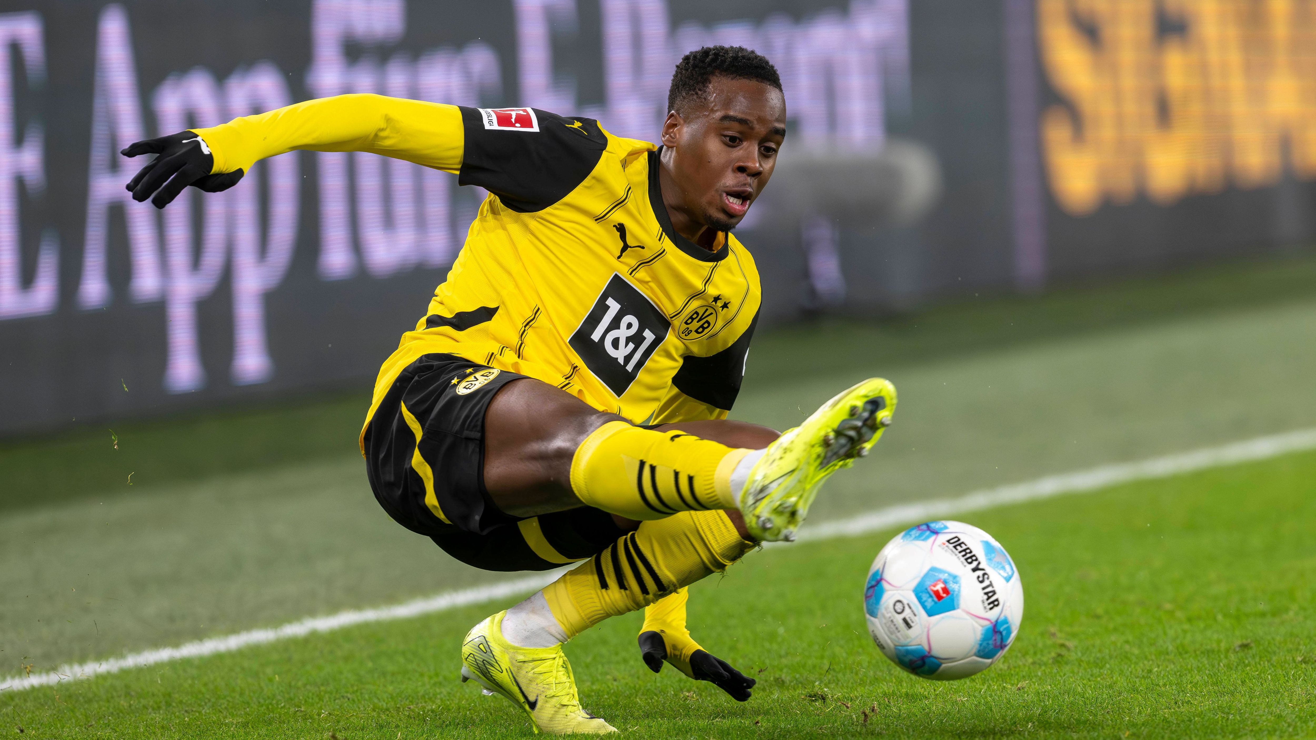 <strong>Platz 2: Jamie Gittens - plus 15 Millionen Euro</strong><br>Klub: Borussia Dortmund<br>Aktueller Marktwert: 50 Millionen Euro