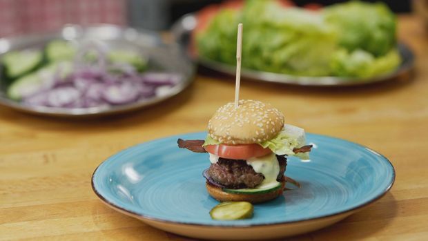 Perfekt zum Snacken: Mini-Burger nach Dirk Hoffmann