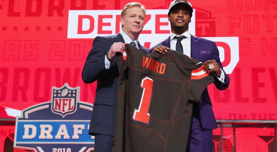 
                <strong>4. Pick - Cleveland Browns: CB Denzel Ward</strong><br>
                Vierjahresvertrag über 29.165.356 US-Dollar, davon 19.291.168 US-Dollar Signing-Bonus
              