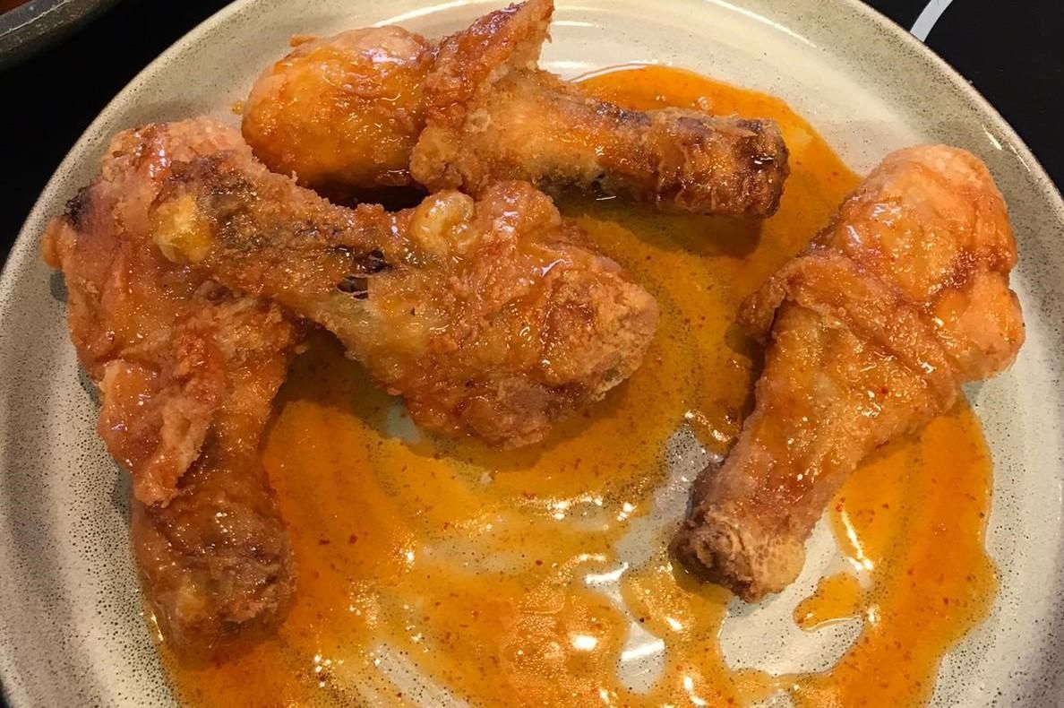 Frittierte Chicken Wings
