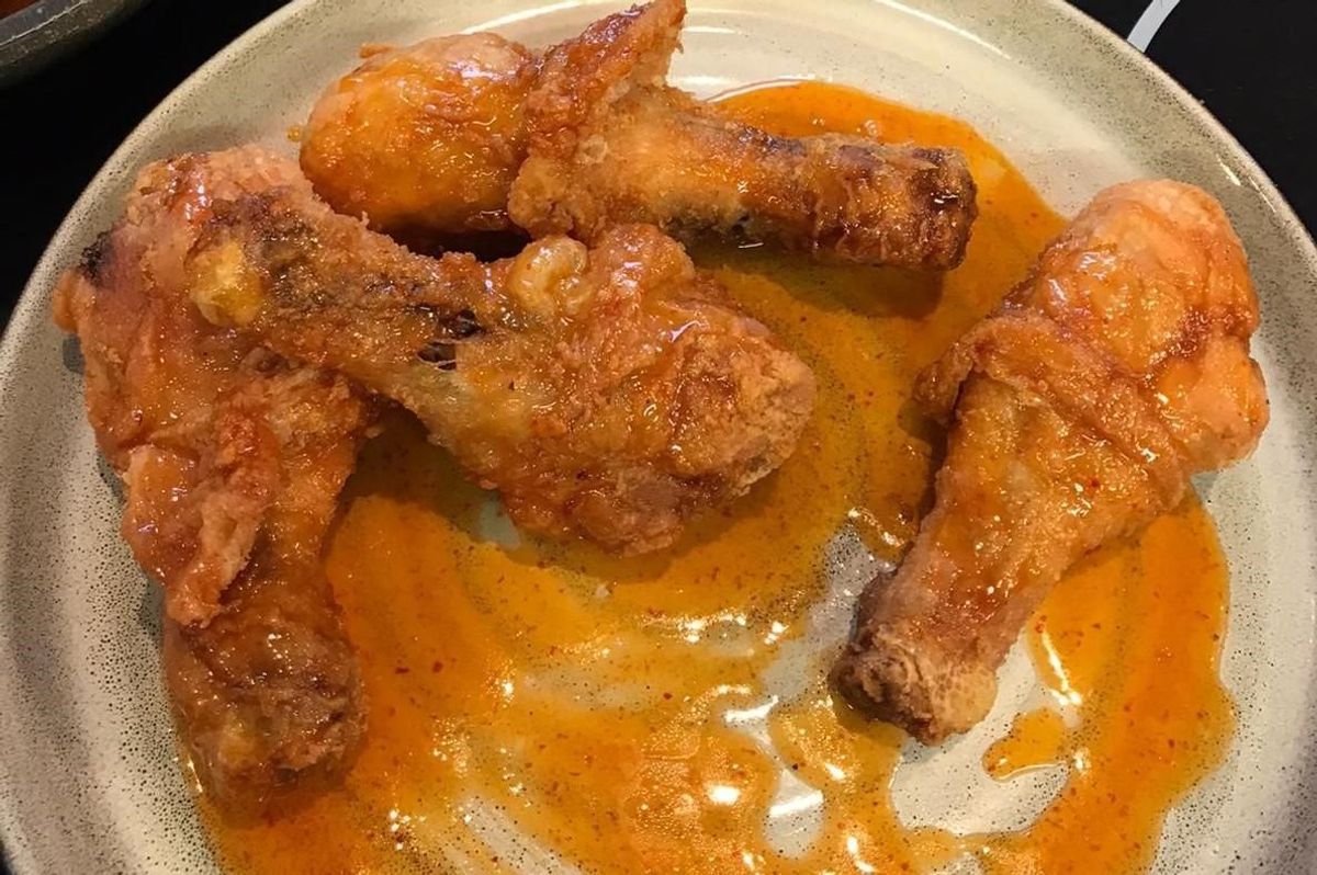 Frittierte Chicken Wings