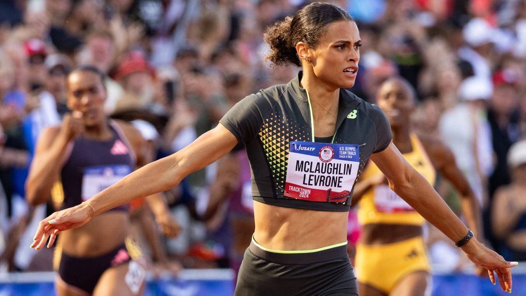 Sydney McLaughlin-Levrone will in Paris ihre dritte olympische Goldmedaille holen