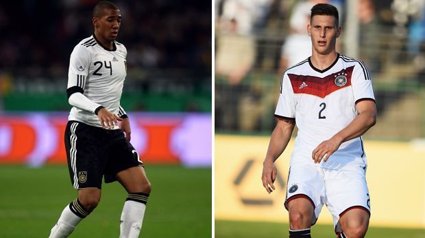 
                <strong>Die Innenverteidiger</strong><br>
                Innenverteidiger: Jerome Boateng und Niklas Süle - 2009 wird Jerome Boateng als Entdeckung des Turniers gefeiert. Ein Jahr nach der EM wechselt er zu Manchester City, ehe es ihn zum FC Bayern zieht. Auch Niklas Süle steht eine große Karriere bevor. Bei Hoffenheim steht der Innenverteidiger bis zum 27. Spieltag in jedem Bundesliga-Spieltag über 90 Minuten auf dem Feld und ist auch in der U21 eine feste Größe.
              