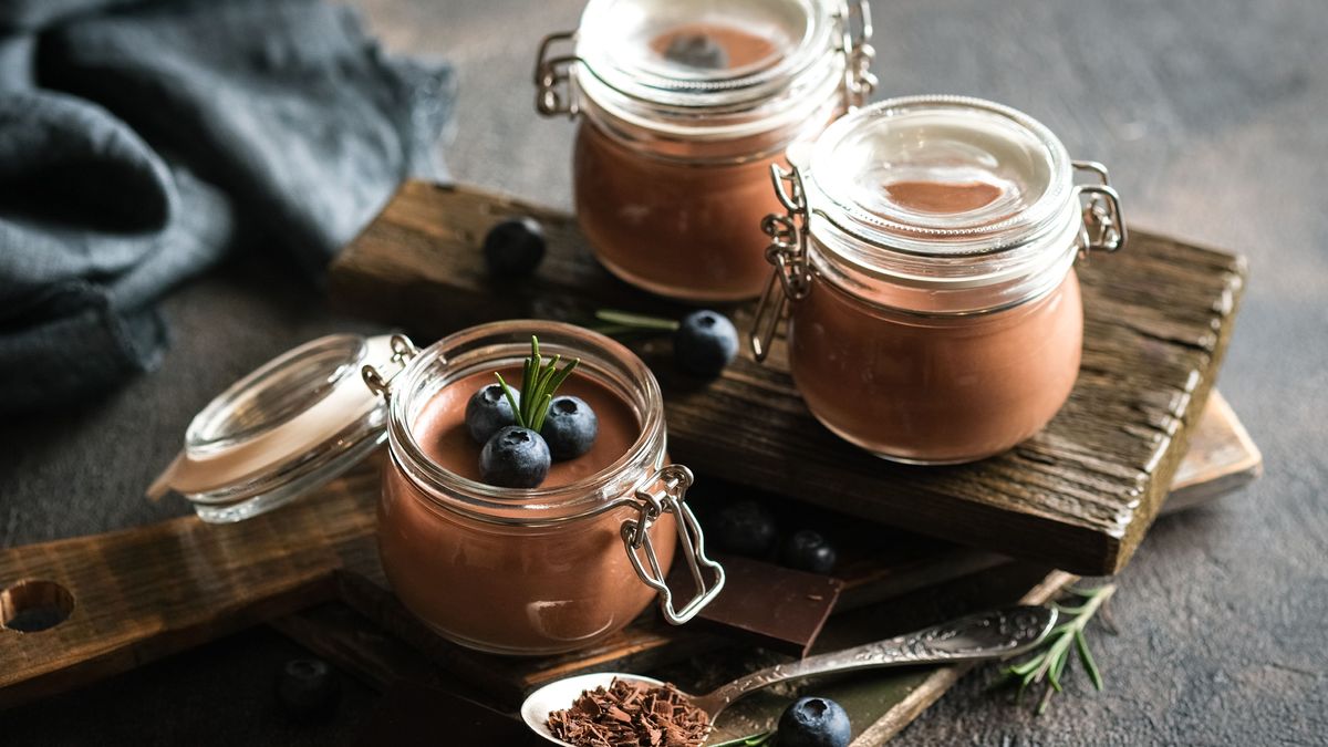 Vegane Mousse au Chocolat