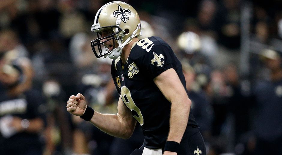 
                <strong>Drew Brees (New Orleans Saints)</strong><br>
                Dem Quarterback fehlen noch 142 Yards, um seine fünfte 5.000-Yards-Saison einzufahren. Keinem anderem Quarterback gelang dies in der NFL-Historie öfter als ein Mal.
              