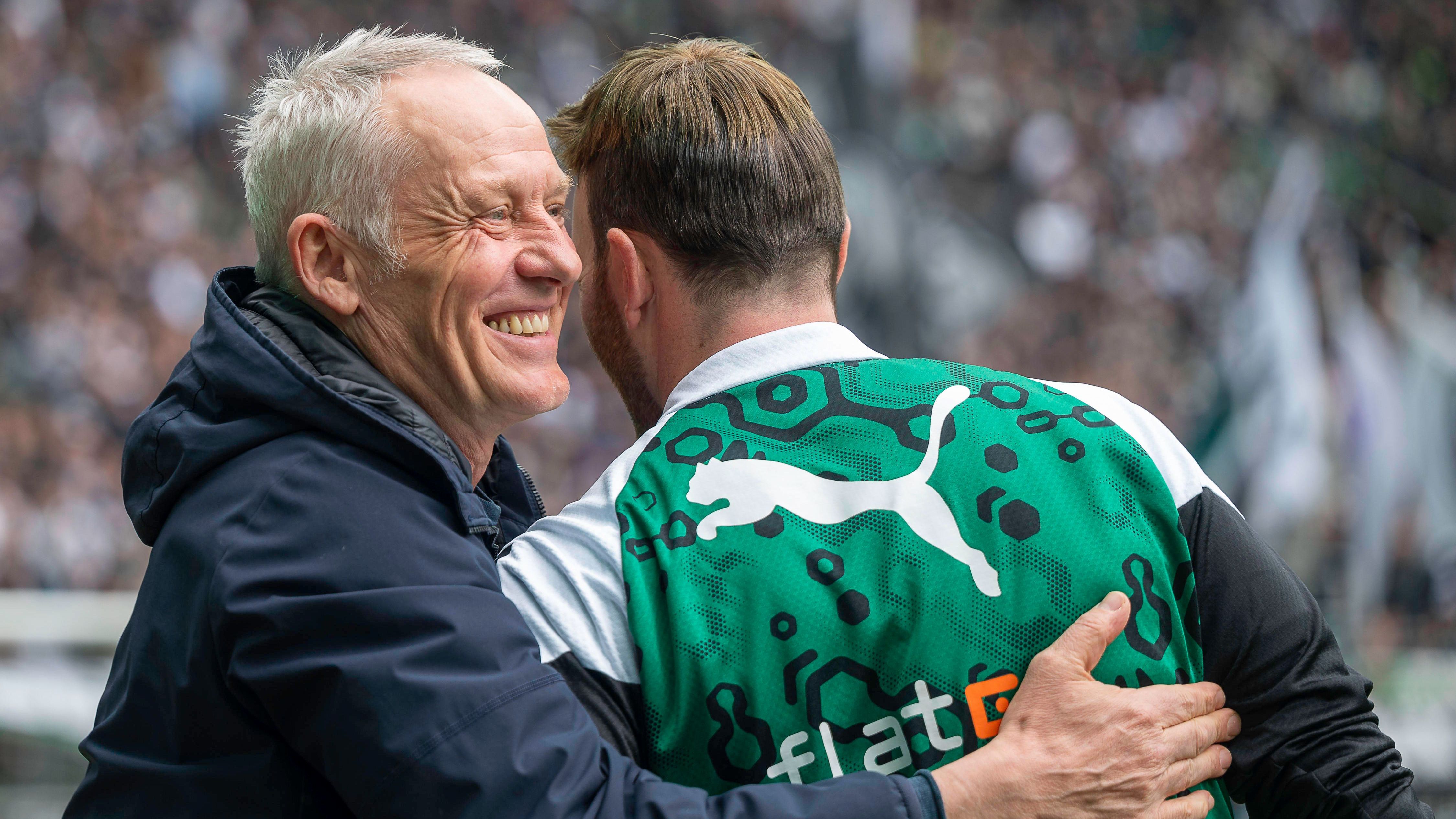 <strong>Christian Streich führt Freiburg zum Abschied nach Europa</strong><br>Zwischenzeitlich sah es nicht so gut aus. Doch nach dem 3:0-Erfolg bei Borussia Mönchengladbach ist der SC Freiburg wieder voll auf Kurs Richtung Europapokal.