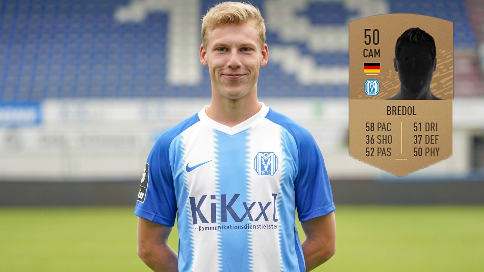 
                <strong>Leonard Bredol (SV Meppen)</strong><br>
                Gesamtstärke: 50Alter: 19 JahrePosition: Offensives Mittelfeld
              